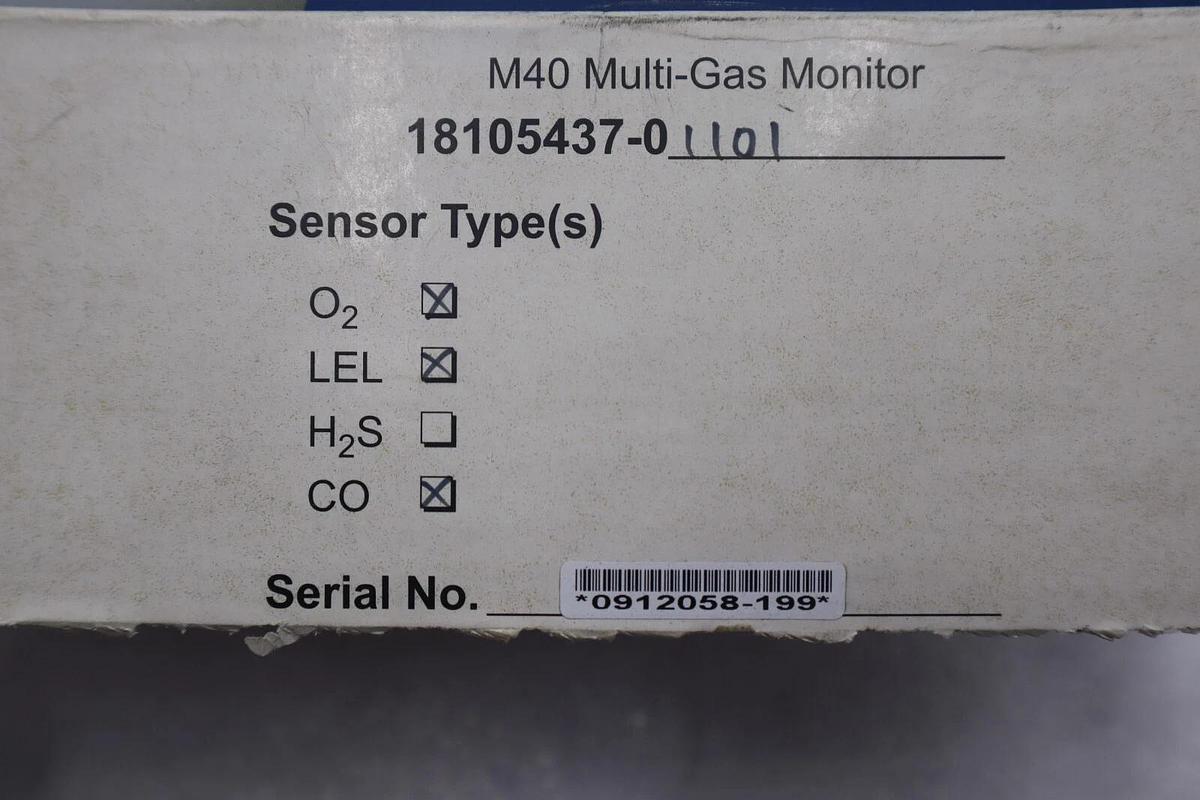 NEW IN BOX Industrial Scientific M40 18105437-0 Multi-Gas Monitor STOCK 5224