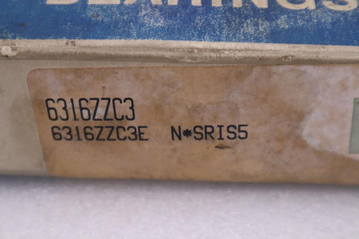 Used NSK 6316ZZC3E Groove Ball Bearing NEW OPEN BOX STOCK K2086CC