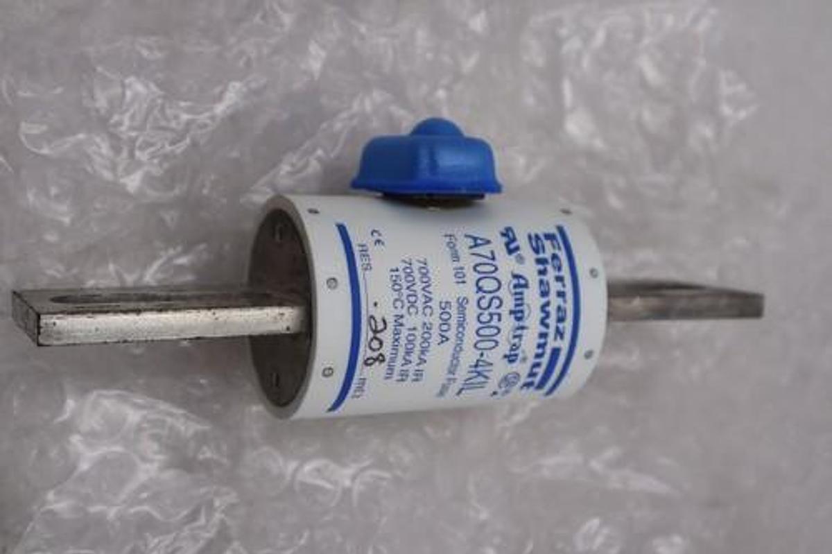 Used NEW FARRAZ SHAWMUT A70QS500-4KIL / A70QS5004KIL AMP-TRAP FUSES STOCK 3543