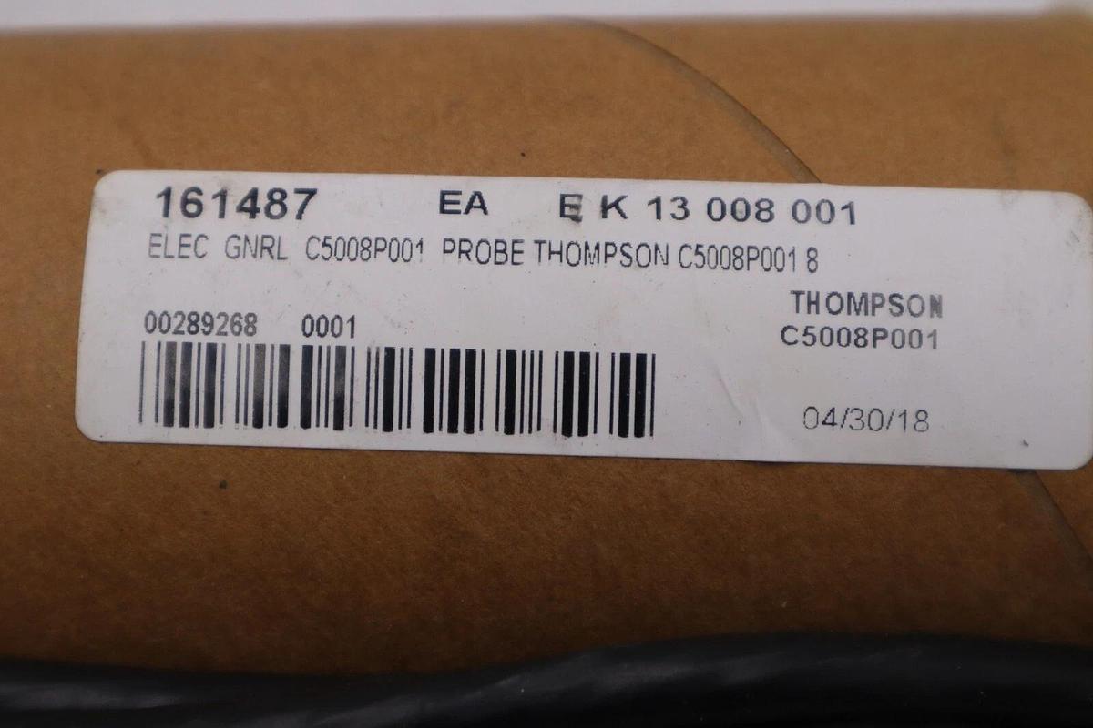 Used Thompson C5008P001 C5000 8" Stainless Steel Insertion Probe NEW STOCK G40A