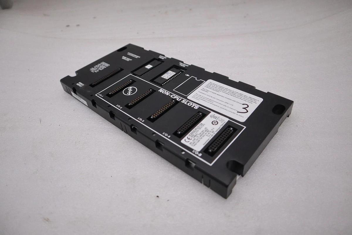 Used GE Intelligent IC693CPU313X Base 5 Slot With CPU Controller STK 5353