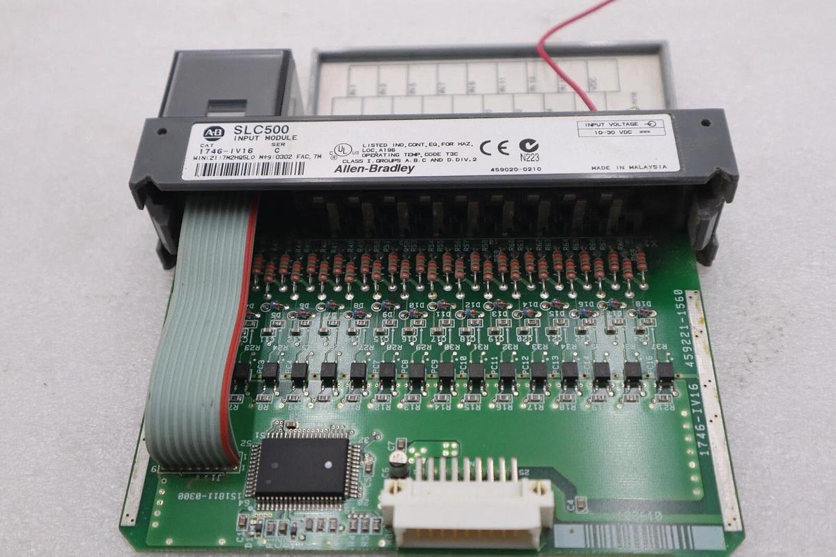 Used ALLEN BRADLEY AB 1746-IV16 / C SLC 500 DC 16 Point Input Module STK K-3952