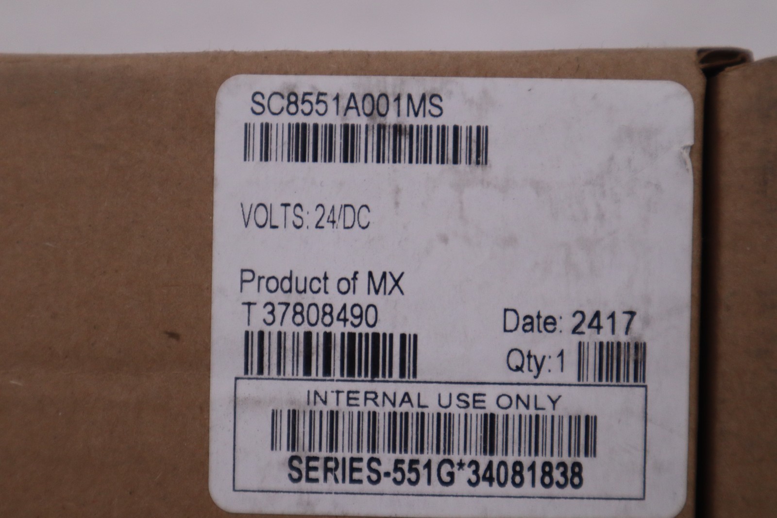 ASCO SC8551A001MS Solenoid Valve 24VDC NEW IN BOX STOCK 1396D