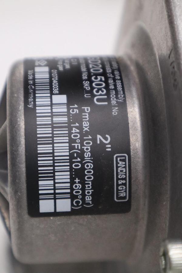 Used NEW Siemens VGD20.503U Gas Valve Double 2 Inches Replacement STOCK H110