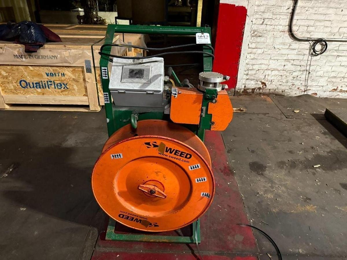Used SWEED CL200 AE Cut-to-Length Strapping Dispenser (Plastic Strapping)