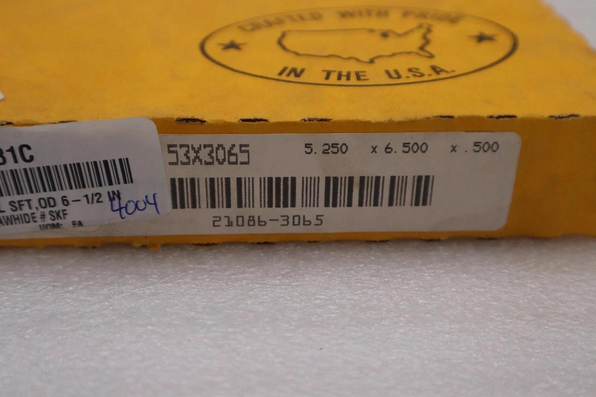 Used NEW Garlock 21086-3065 Model 53x3065 Klozure Oil Seal STOCK 5640-A