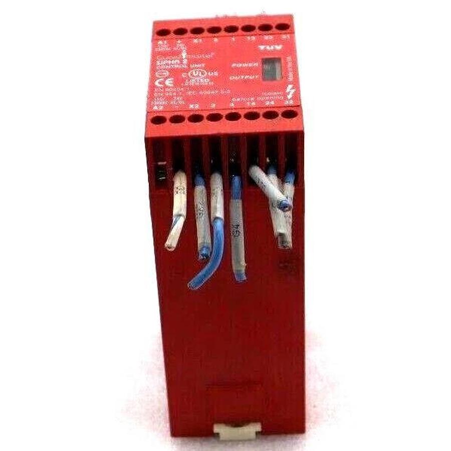 Used ALLEN BRADLEY 440NS32021 GUARDMASTER SIPHA2 CONTROL UNIT #L-281