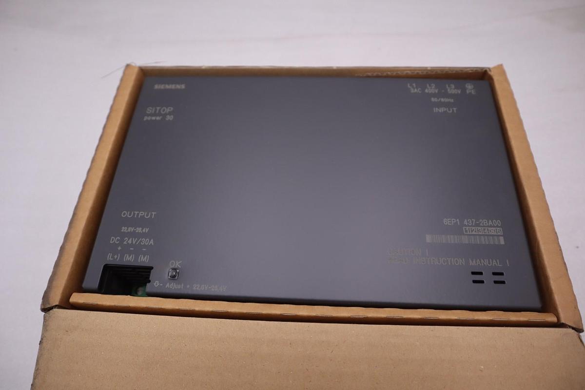 SIEMENS 6EP1437-2BA00 400-500VAC 30A NSMP - STOCK GF312