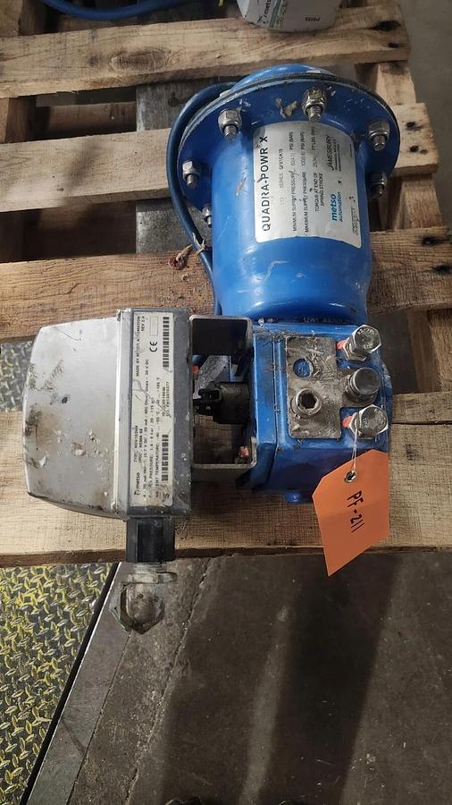 Used QUADRA-POWR® X ROTARY ACTUATORS QPX1C/K15 W/ NELES METSO ND9103HN STOCK PF - 211
