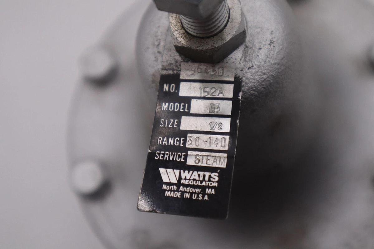 Used WATTS 1/2" PRESSURE REGULATOR 152A MODEL M3 STOCK K-3211