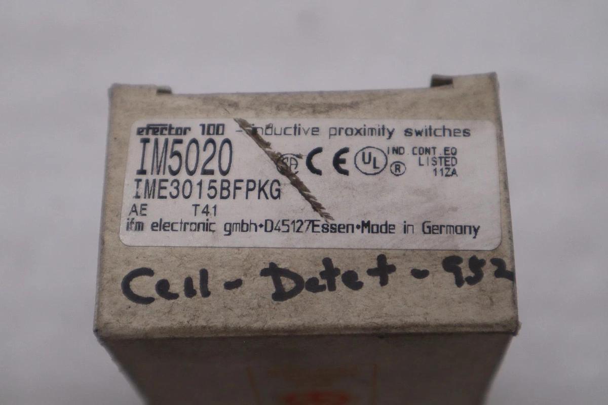 IFM IM5020IME3015BFPKG NEW WITH BOX STOCK GF-319A