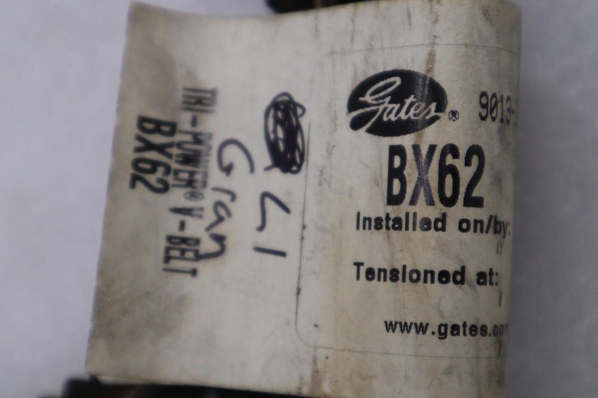 LOT OF 2 - Gates Tri-Power BX62 (9013-2062) Cogged V Belt - STOCK M-5A