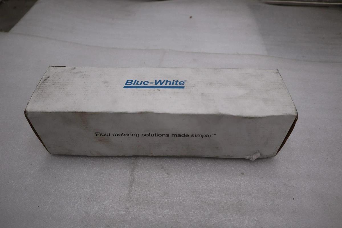 Used Blue-white F-40750LN-12 Variable Area Flow Meter - STOCK 5637CC