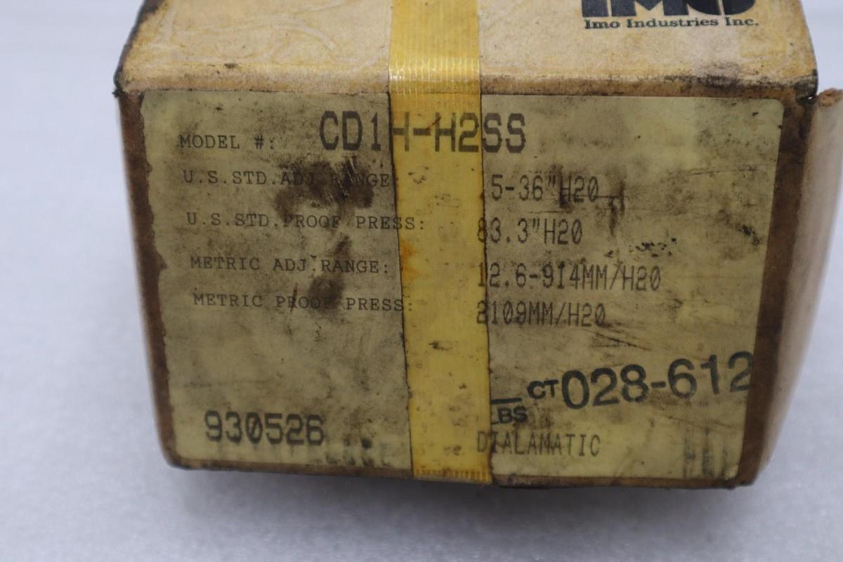 Used IMO CD1H-H2SS SWITCH NUMBER STOCK #L-231B
