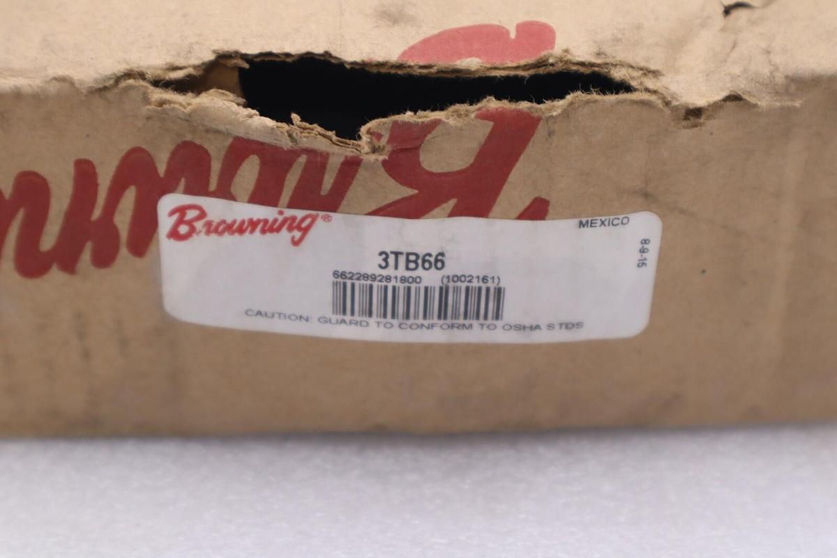 NEW OPEN BOX Browning, 3TB66, Fixed Pitch Pulley, 3 Grooves STOCK 2138-C