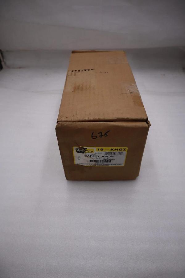 Used APOLLO CONBRACO 19-KHGZ 1-1/2X2" 150PSI PRESSURE RELIEF VALVE - STK GF982