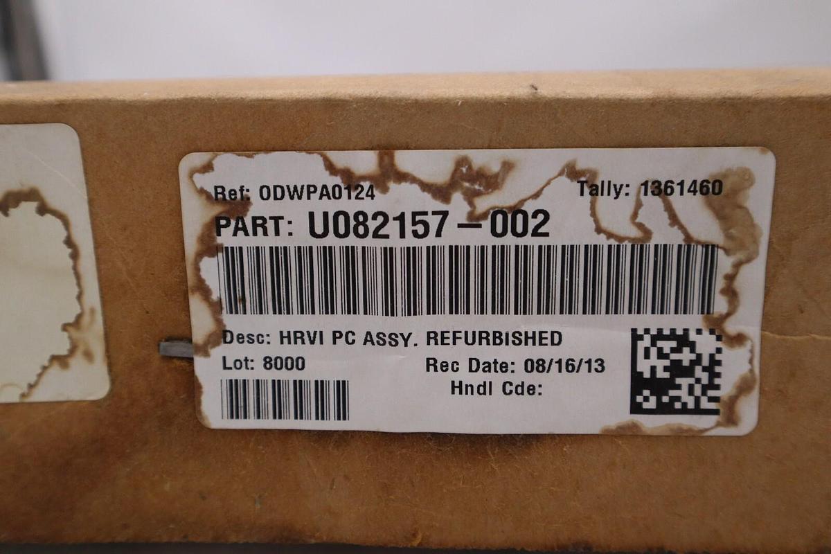 Used ABB u082157-002 HRVI PC Assy. Refurbished Stock 1250-A