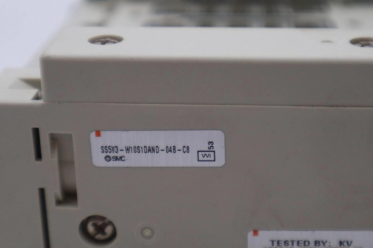 SMC SS5V3-W10S1DAND-04B-C8 / SS5V3W10S1DAND04BC8 (BRAND NEW) STOCK K-2484