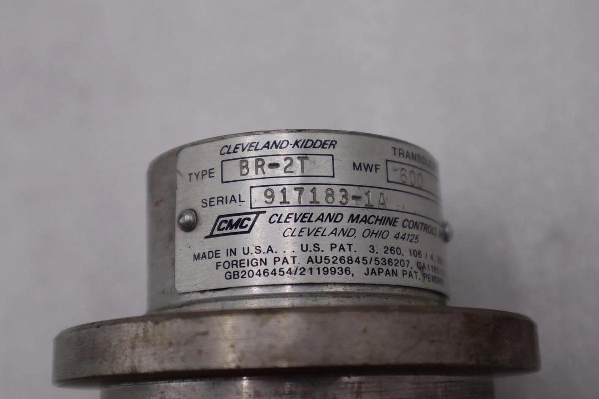 Used CLEVELAND-KIDDER BR-2T TRANSDUCER STOCK #K-2396