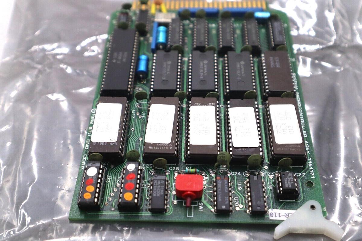 Used BRUCE 3161171 SYSTEM MICROCONTROLLER BOARD REV A STOCK #2728