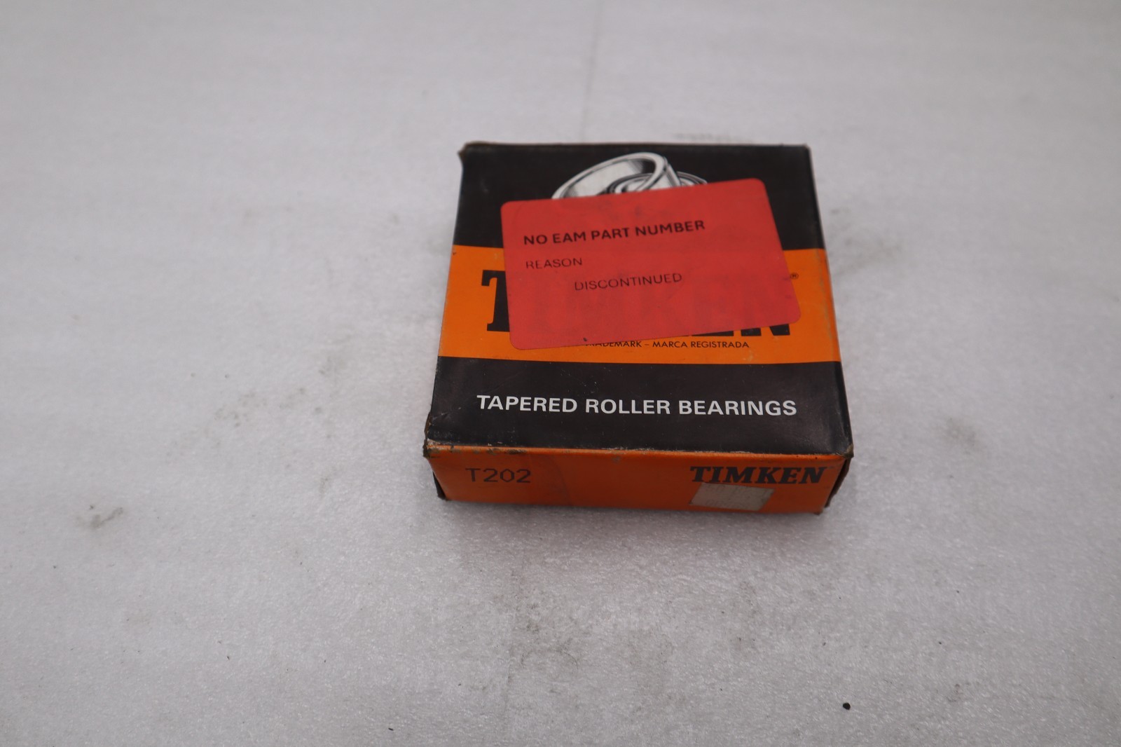 Used NEW OPEN BOX T202 Timken THRUST BEARING STOCK K-2984CC
