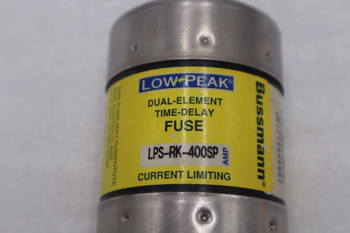 NEW Cooper Eaton Bussmann Series LPS-RK-400SP Class RK1 Fuses STOCK H911 95801754818