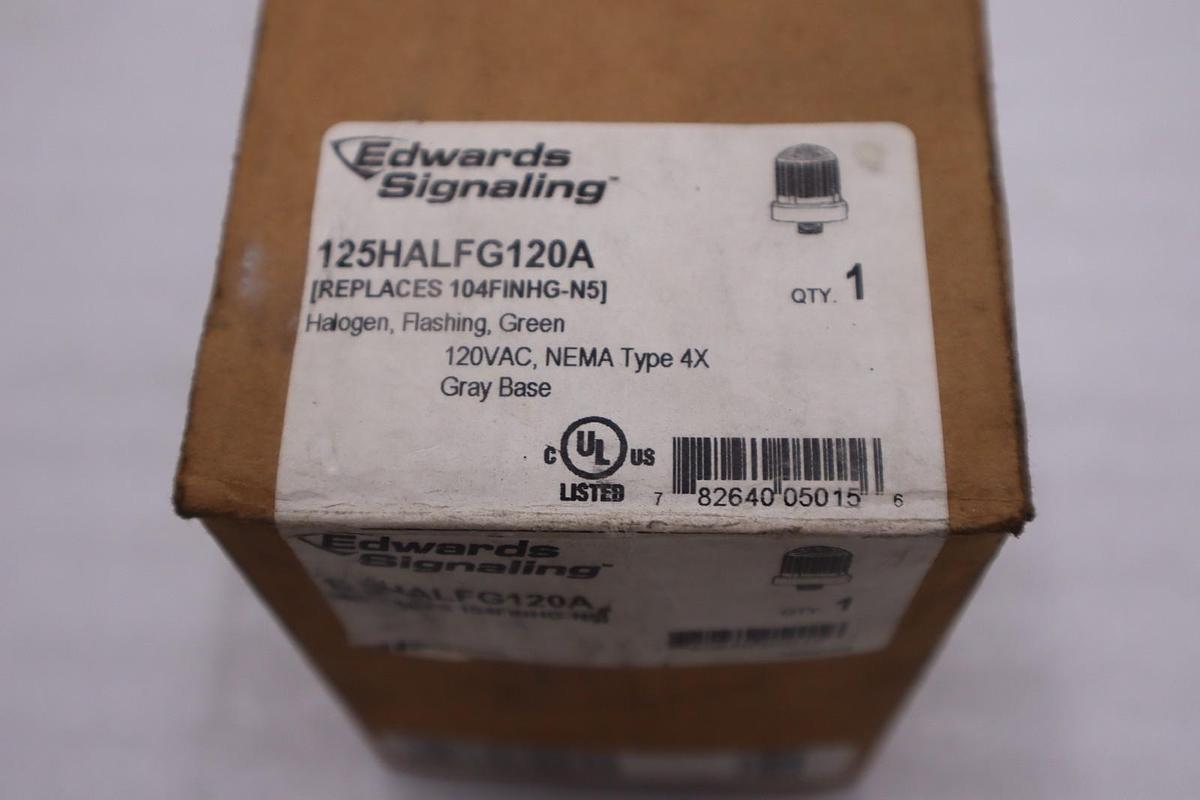 EDWARDS SIGNALING 125HALFG120A 125 CLASS FLASHING HALOGEN BEACON - STK K765CC