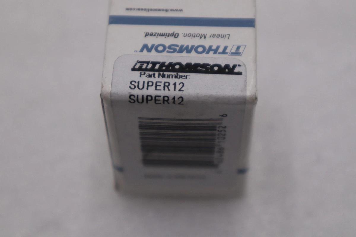 Used LOT OF 2 - Thomson SUPER12 Super Ball Bushing Bearing STOCK H1596A 662486917953
