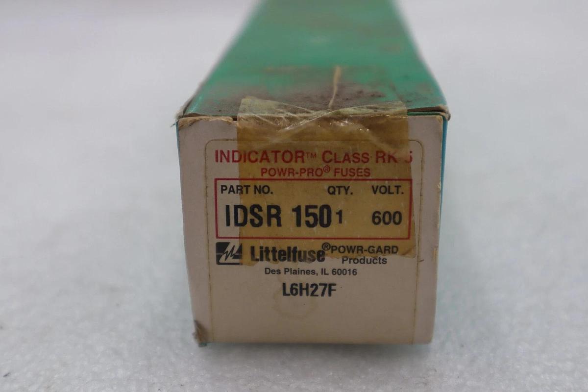 NEW OPEN BOX Littelfuse IDSR150 IDSR-150 150A Fuse STOCK K-3081