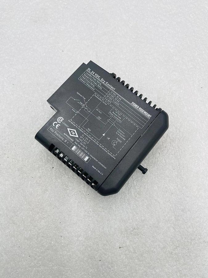 Used EMERSON DELTAV KJ3001X1-BB1 DI 8 CH 24VDC DRY CONTACT #K-2606