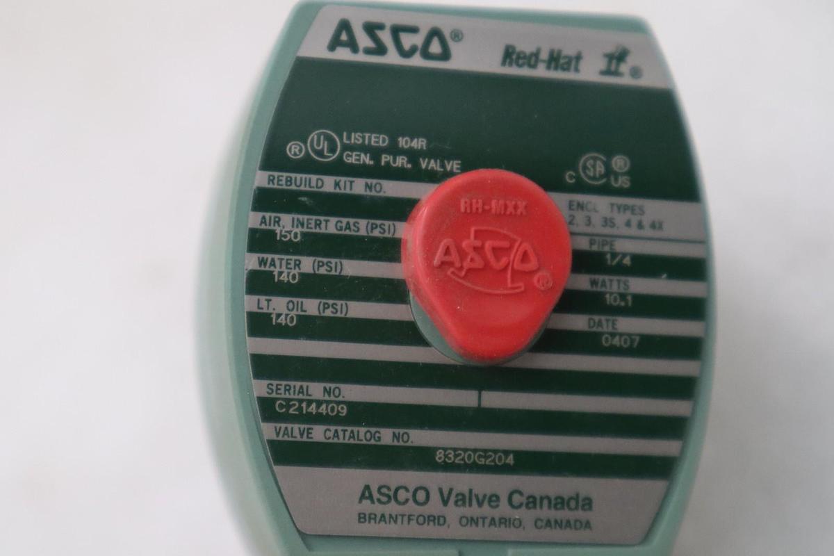 ASCO 8320-G204 / 8320G204 - NEW IN BOX - STOCK K1667A