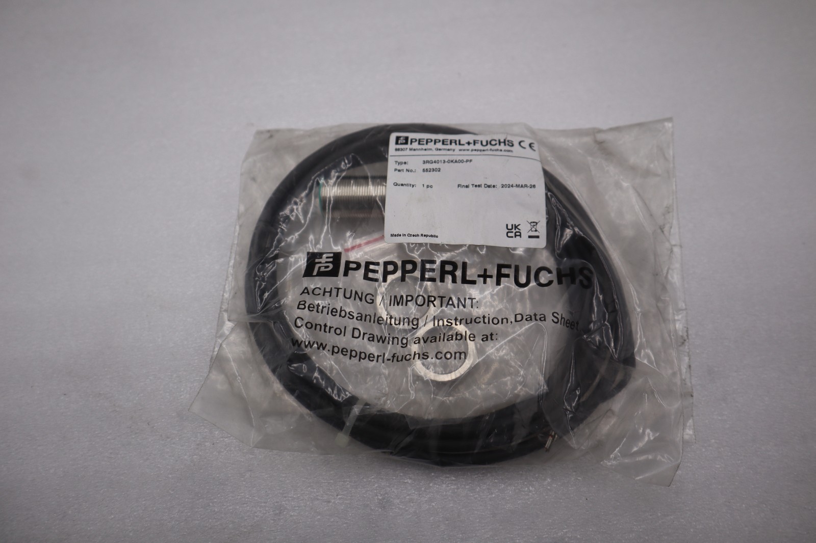 Pepperl+Fuchs 3RG4013-0KA00-PF Inductive Proximity Switch STK L195CC