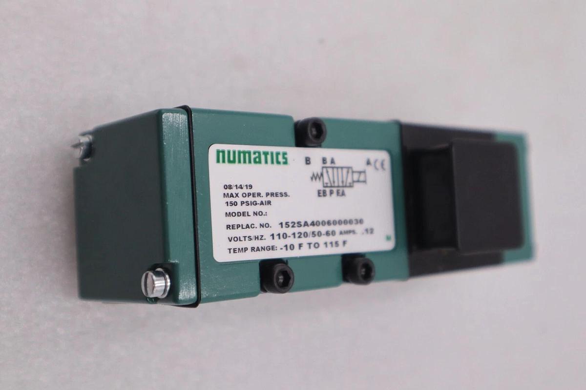NUMATICS 152SA4006000030 MAX PSIG-AIR 150 STOCK K-2385