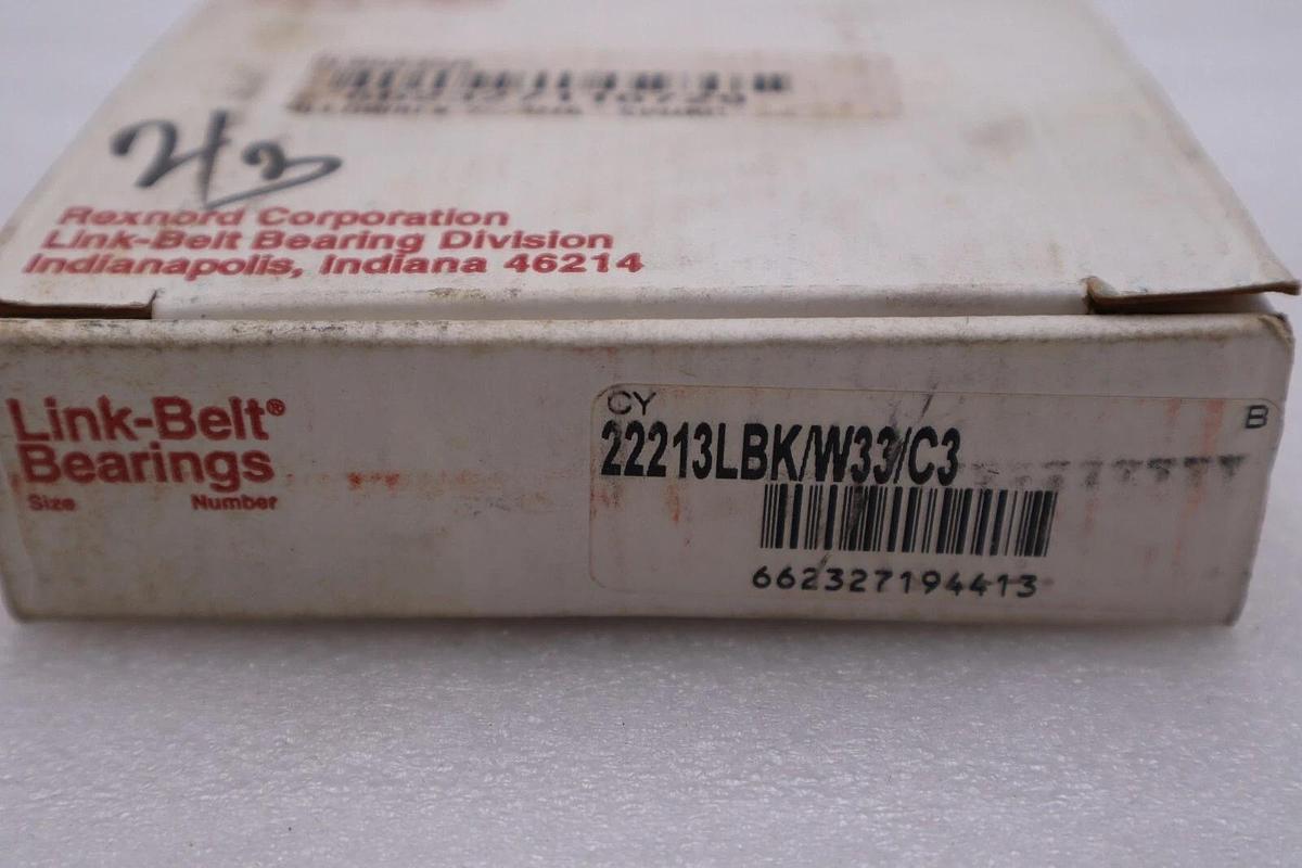 Used NEW TIMKEN 22213LBKW33C3/ 22213LBK/W33/C3 BEARING 110 MM STOCK H502A