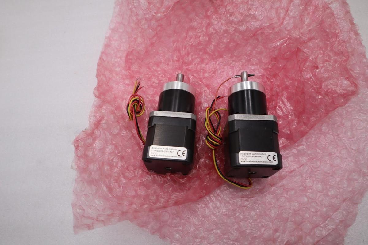 SET OF 2 - Anaheim Automation 17YPG202S-LW4-R27 Stepper Motor - STOCK G47B
