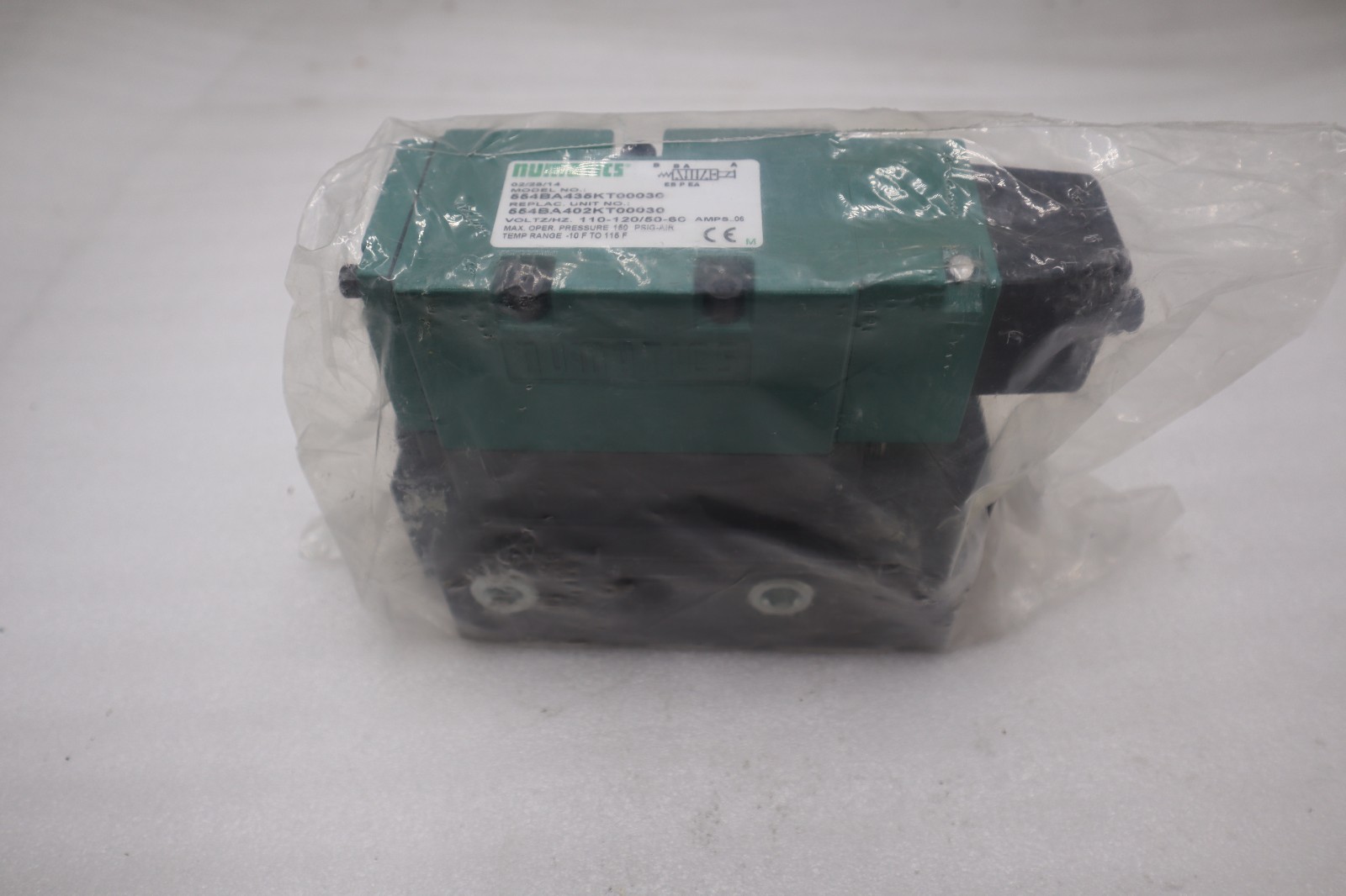 NEW ASCO 554BA435KT00030 SOLENOID VALVE MK55 SERIES 1/2" PORTS STOCK H1313