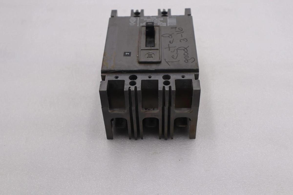 Used WESTING HOUSE 4976D04G45 Circuit Breaker 600VAC HFB3125 #L-504