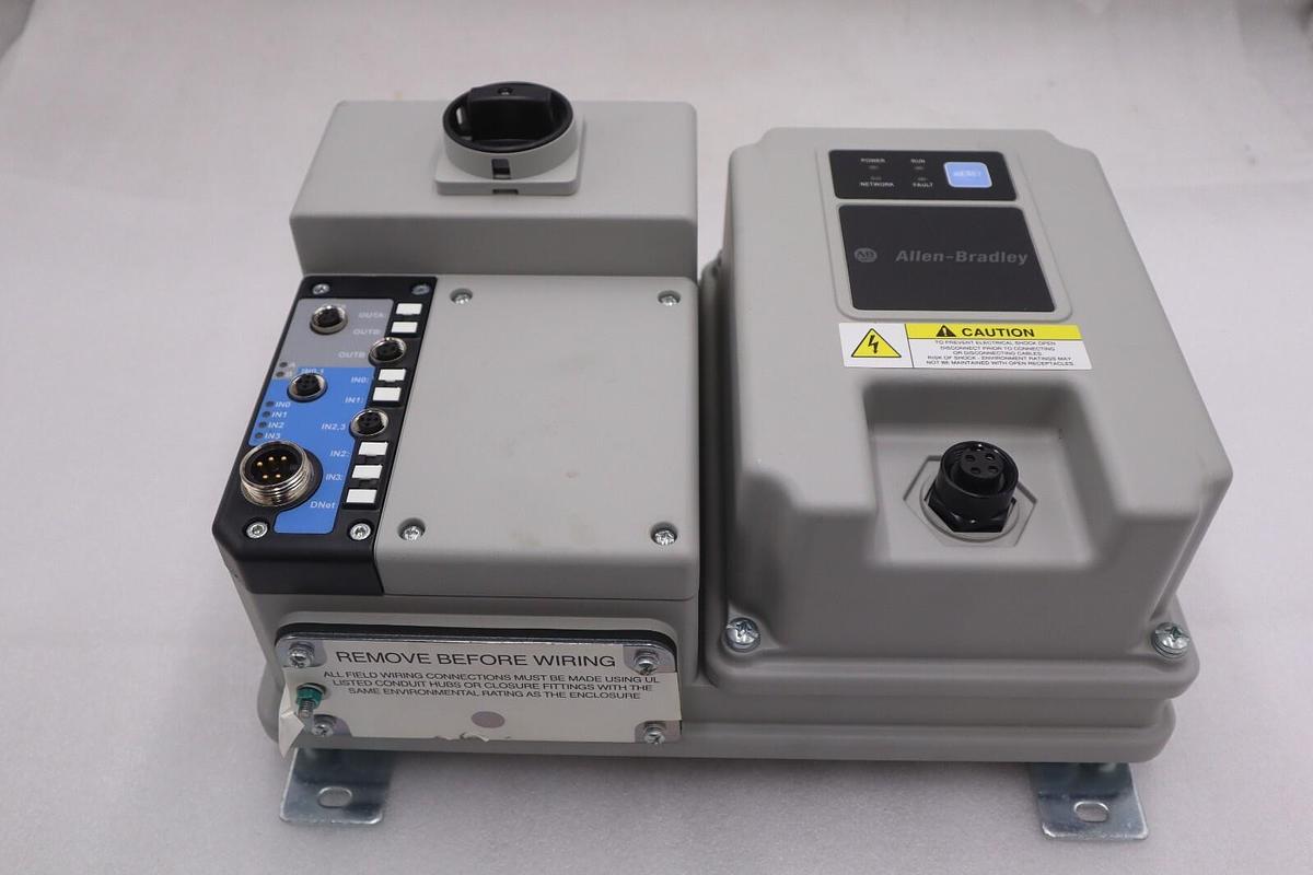 Used ALLEN BRADLEY 280D-F12Z-10B-CRW STARTER DEVICENET IP67/NEMA 4 STOCK 4725