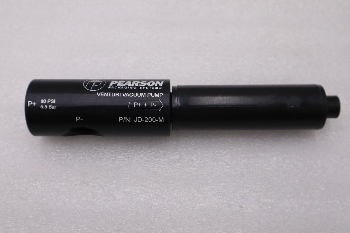 Used New-No Box Pearson JD-200-M Venturi Vacuum Pump STOCK H1105A