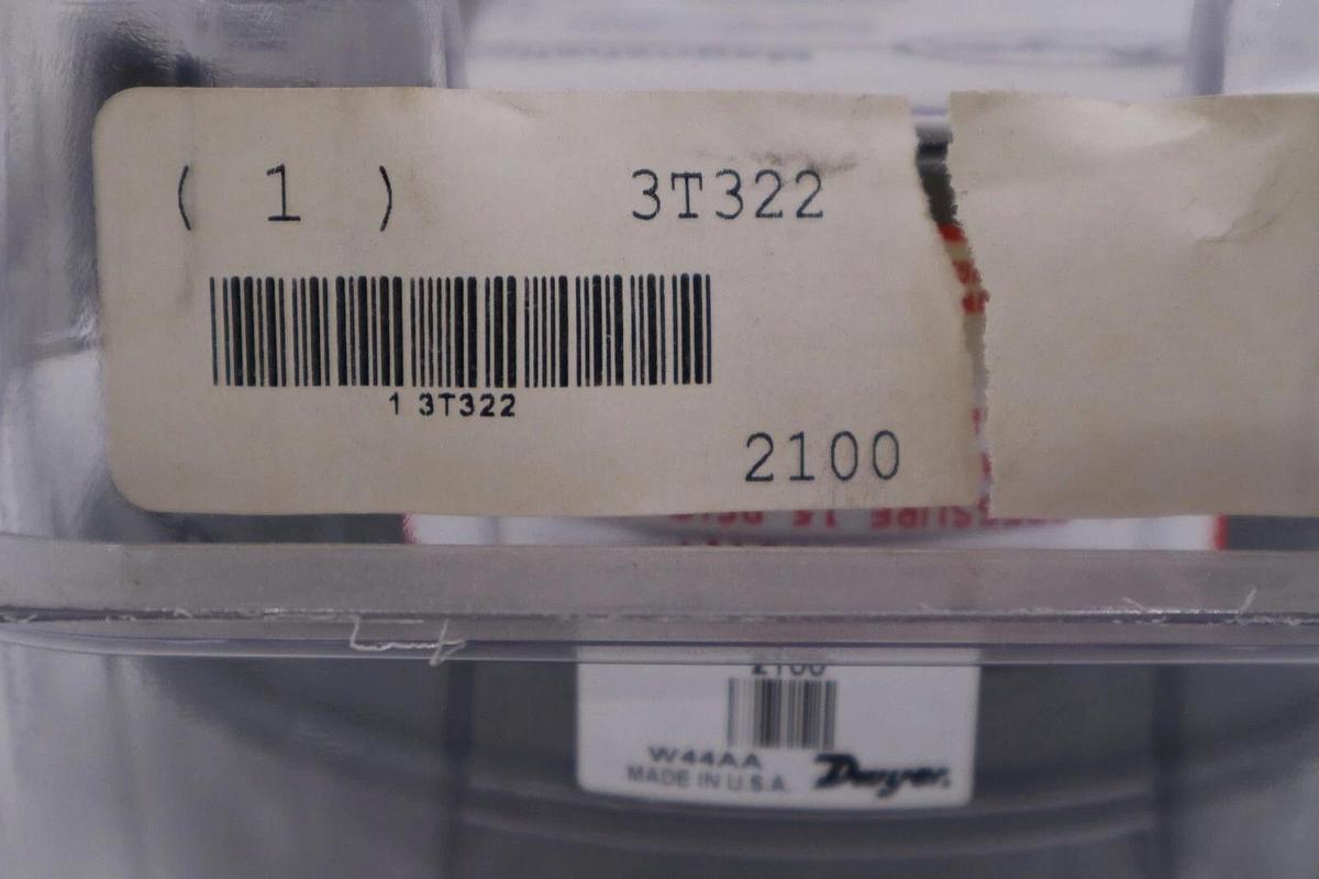 Used NEW Dwyer 4" Magnehelic Mode 2100 Differential Pressure Gauge 0-100" STOCK H177A