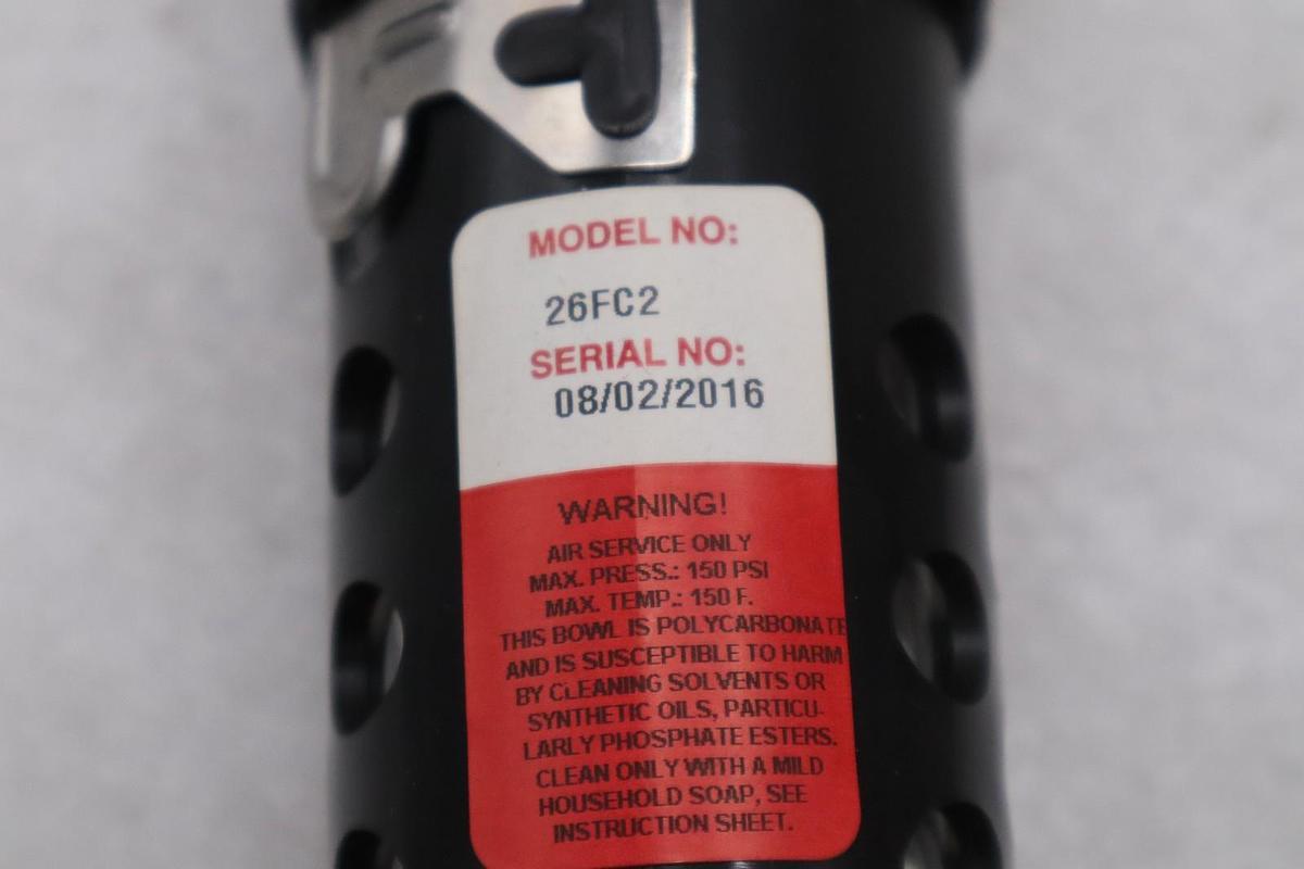 Coilhouse Pneumatics 26FC2 1/4" Integral Filter/Regulator Combo - STOCK GF218A