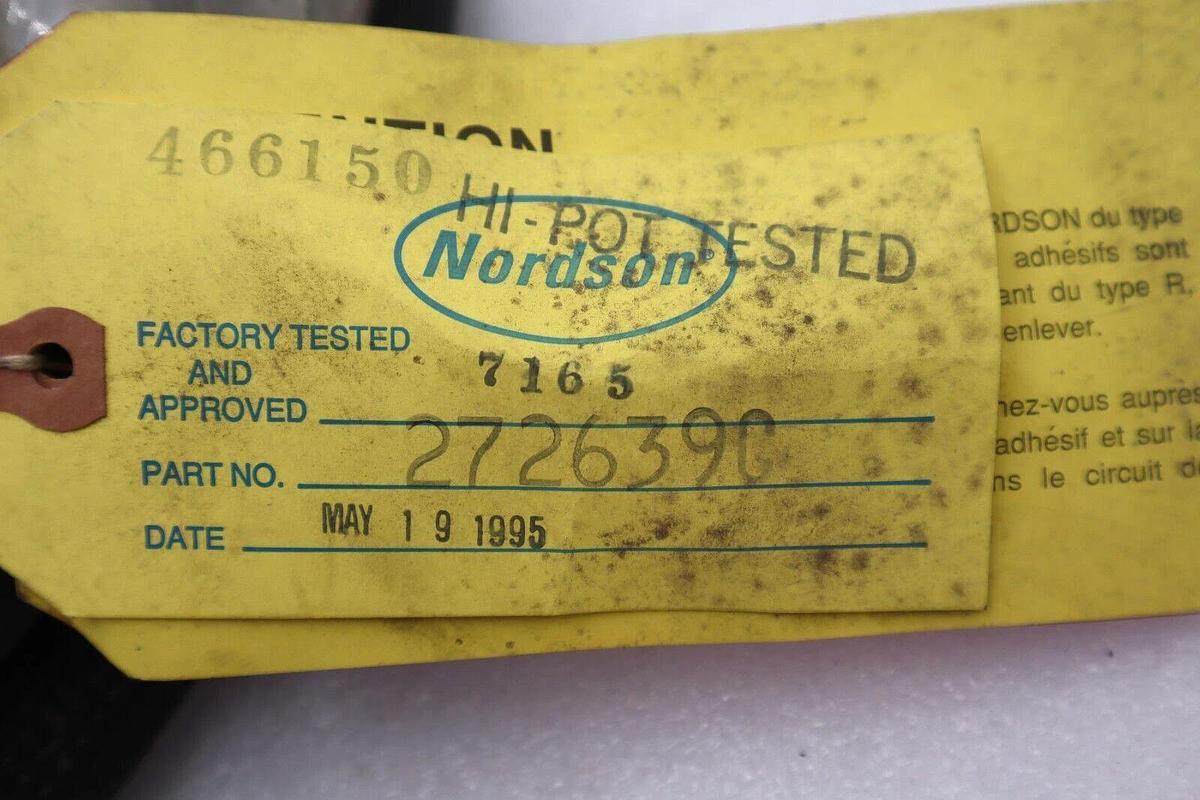 Used NORDSON 272639C HOT MELT GLUE HOSE STOCK #064-A