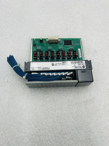 Used ALLEN BRADLEY 1746-OB16 SLC 500 OUTPUT MODULE SERIES D #K-1066