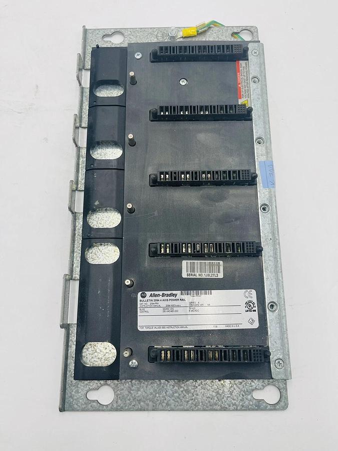 Used Allen-Bradley 2094-PR4 Series A 4-Axis Power Rail 325-650VDC #K-744