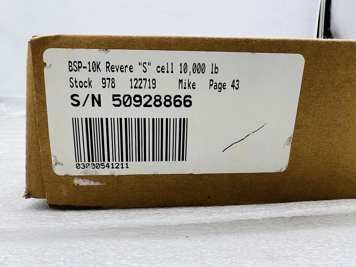 Used New Vishay BSP-100-B10-30P5 Revere Transducer Load Cell 250 Pounds Stock 3798