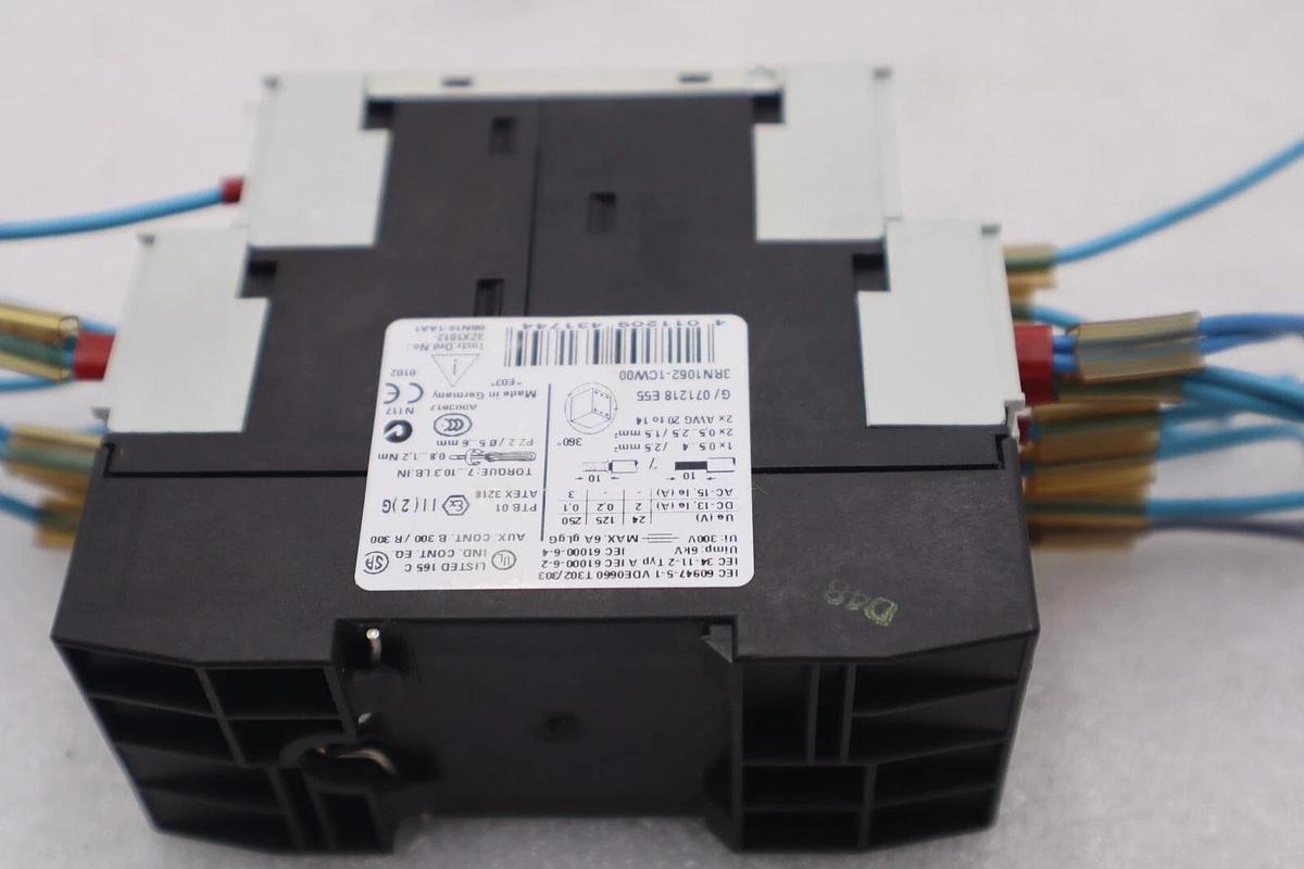 Used SIEMENS 3RN1062-1CW00 THERMISTOR MOTOR PROTECTION CIRCUIT STOCK K-3836