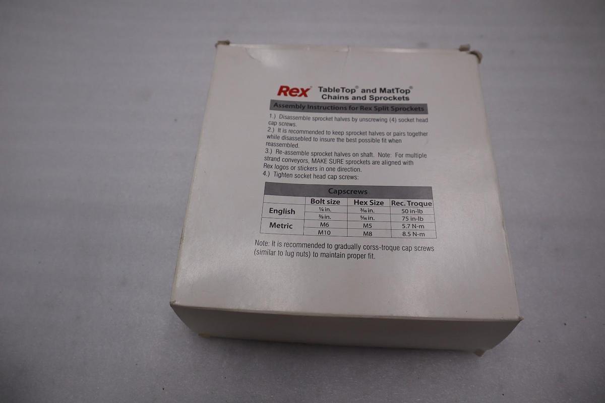Used NEW OPEN BOX- REXNORD NS8500-24T 2-1/2 1KWSS / Sprocket STK H1880