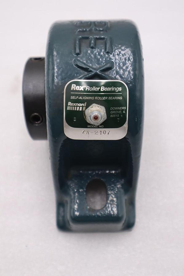 Used Rexnord ZA2107 Pillow Block Roller Bearing - NEW NO BOX - STOCK H1339