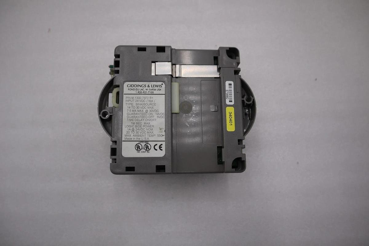 Used Giddings & Lewis M.1300.7372 R1 Input Module 24VDC SINK/SOURCE STOCK 5172A