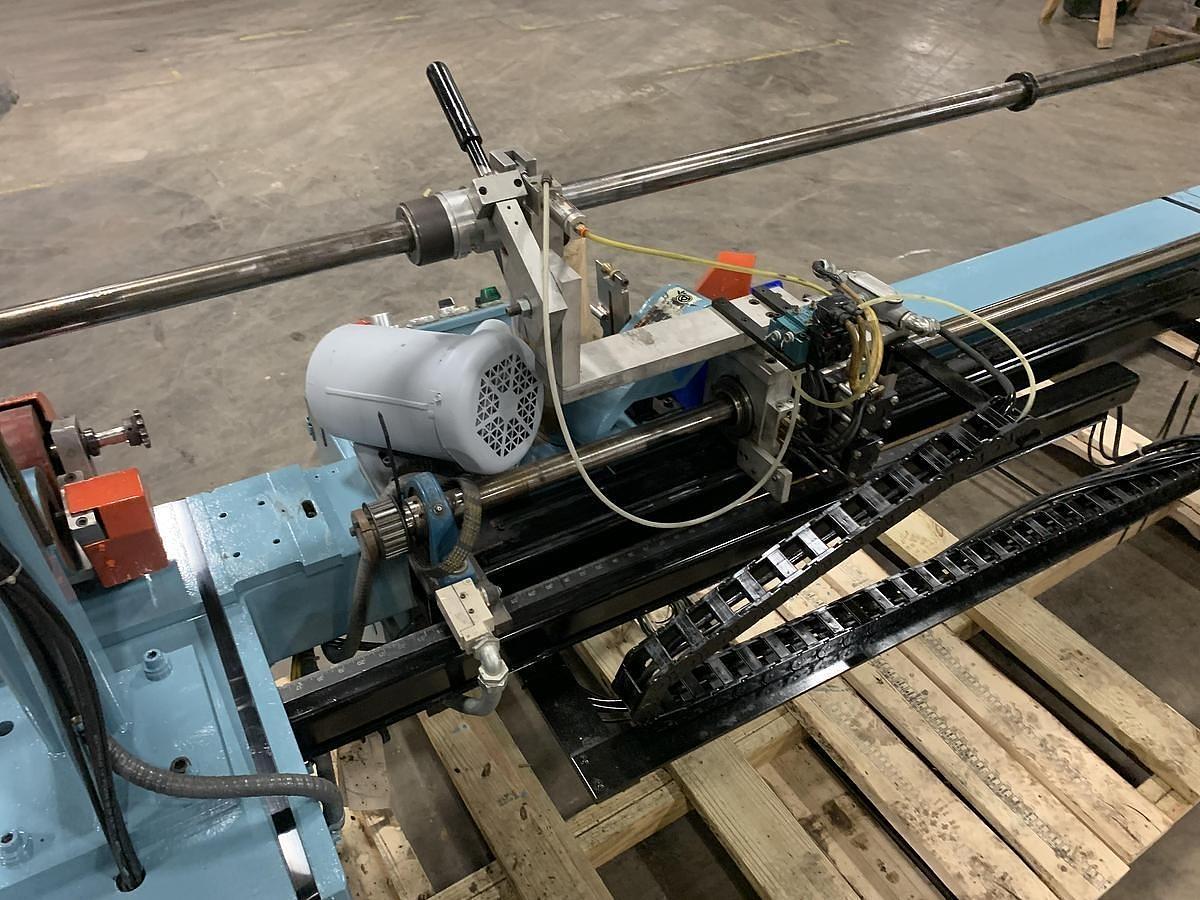 Used 120" WIDE CORETECH MODEL 10/120 CORE CUTTER AUTOMATIC UNIT